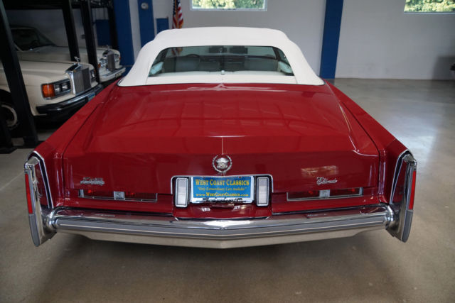 1975 Cadillac Eldorado White Leather - photo 11