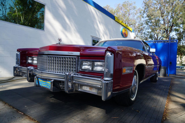 1975 Cadillac Eldorado White Leather - photo 3