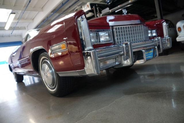 1975 Cadillac Eldorado White Leather - photo 8