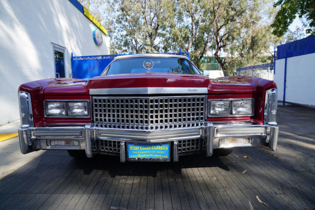 1975 Cadillac Eldorado White Leather - photo 9