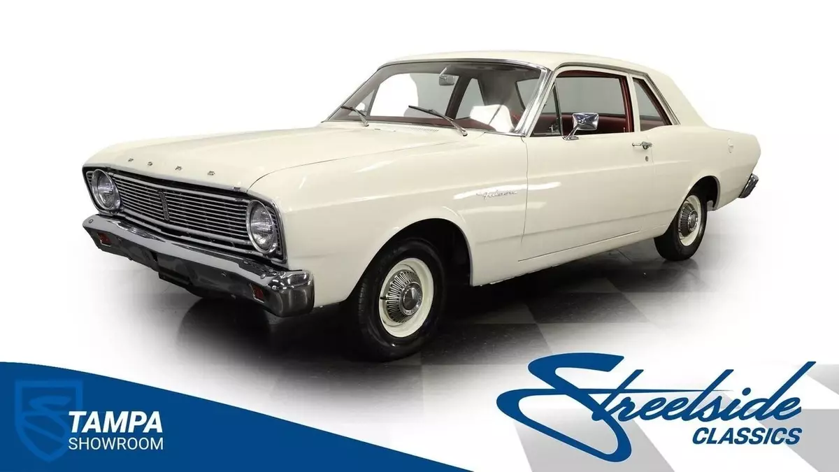 170 INLINE 6 3 SPEED MANUAL ORIGINAL COLORS ONE FAMILY OWNED AND STAYED IN FL SI 1966 Ford Falcon Club Coupe