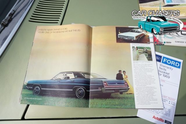 1969 Ford Galaxie NO RESERVE 1 OWNER LTD COUNTRY SQUIRE SURVIVOR 175PIX+VIDEO - photo 12