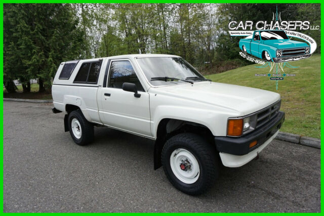 175PIX+VIDEO 96K LOW MILE ALL ORIGINAL TIME CAPSULE SURVIVOR TRUCK! NO RESERVE! 1987 Toyota Tacoma NO RESERVE 96K LOW MILE SURVIVOR 22R 5-SPEED 4X4 PICKUP TRUCK