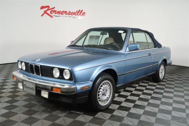 1989 BMW 3-Series 325i RWD I6 Convertible Coupe Leather Seats - photo 3