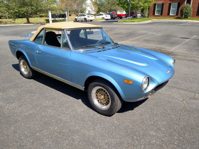 1979 Fiat Spider 2000 124 - photo 2