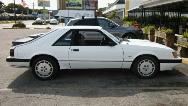 18 LBS OF BOOST SUPER FAST & REAL SHARP ORIG NOT ALTERED OR BUTCHERED GARAGED 1986 Ford Mustang SVO