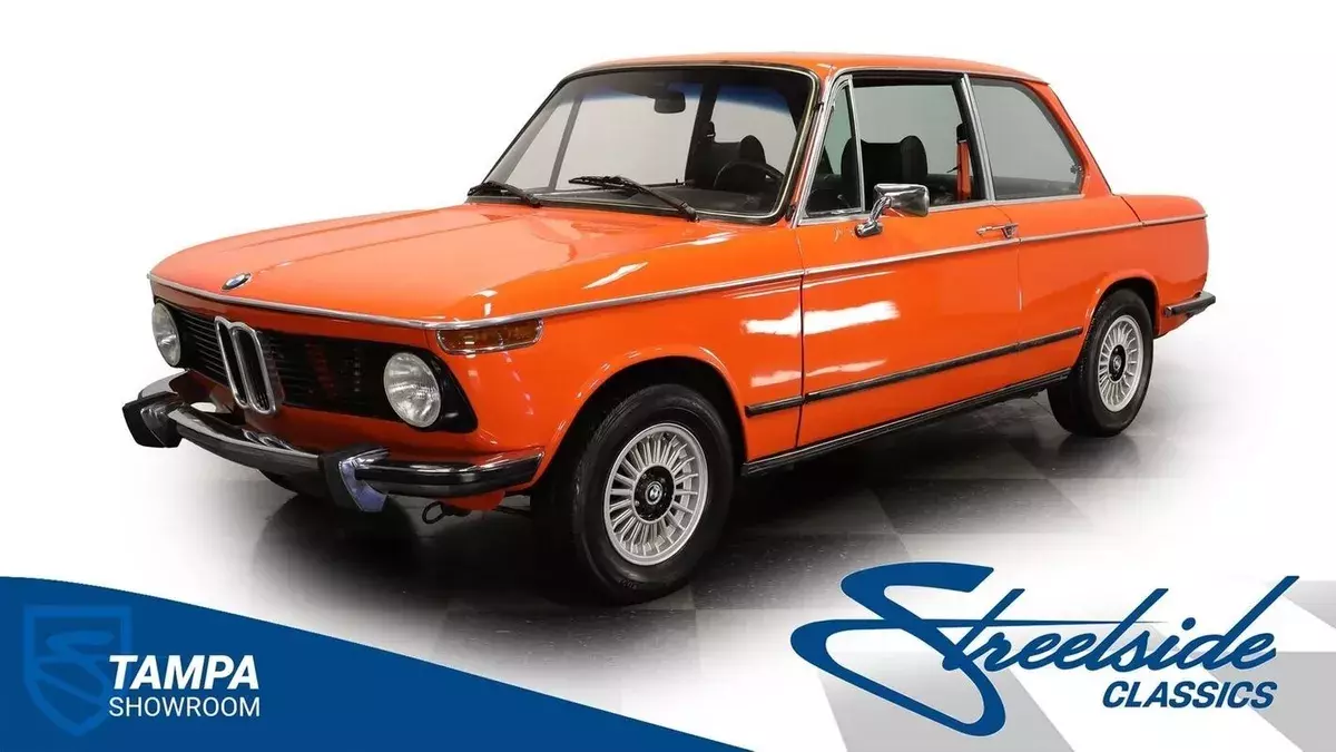 1.8L INLINE 4 SINGLE CARB 4 SPEED MANUAL POWER FRONT DISC COLD A/C RARELY SEEN 0 1973 BMW 1802