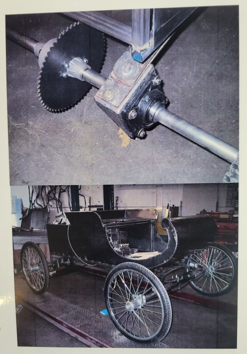 1901 Oldsmobile Curved Dash - REPLICA - WITH ENCLOSED TRAILER - - photo 7