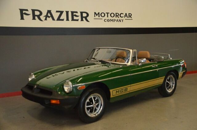19040 actual mile last year production MGB BRITISH RACING GREEN ROADSTER 1980 MG MGB