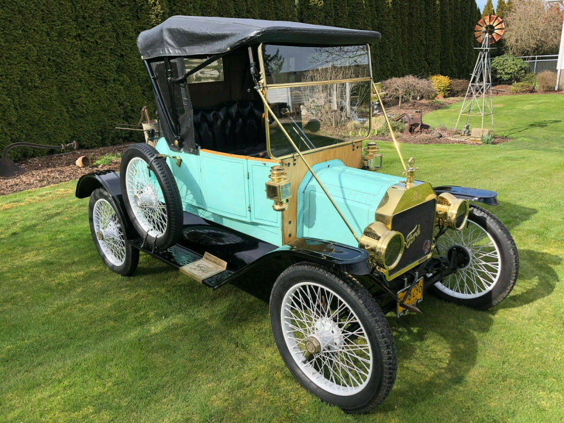 1912 Ford Model T Torpedo Roadster - photo 12