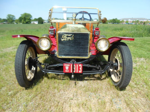 1913 FORD MODEL T SPEEDSTER FRONTENAC WARFORD RUCKSTELL LOTS OF BRASS FUN CAR 1913 Ford Model T