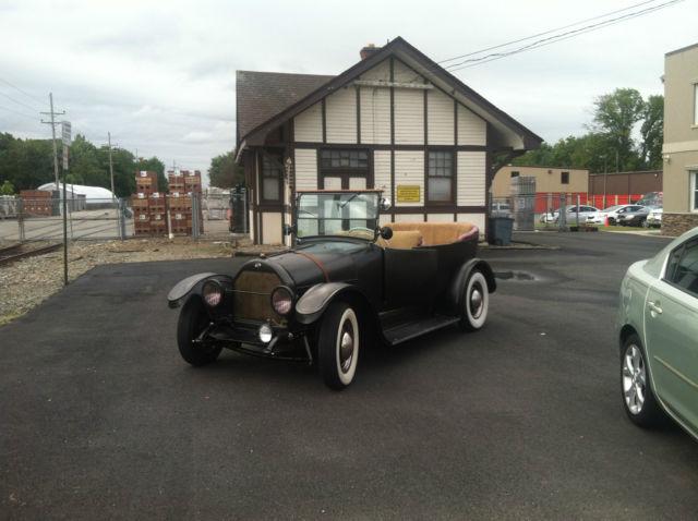 1917 Willys Overland Touring Car Rat Rod Hot Rod Traditional SCTA 1917 Willys black