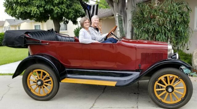 1920 Willys Overland Light Four Touring Car Vintage 99 year old restored