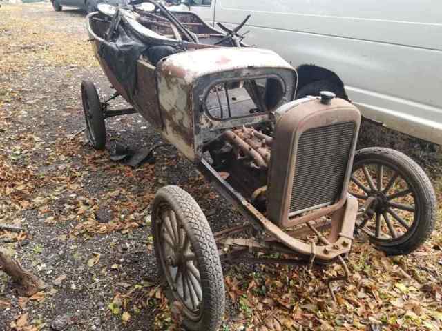 1920`s Overland Touring Car Project or Parts Vehicle - Has Title - Hot Rod Rat 1920 Willys Overland Light Four