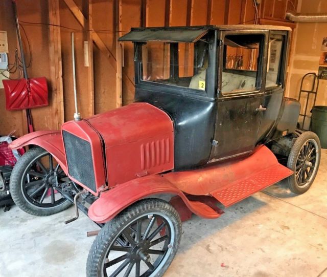 1922 / 1923 Ford Model T coupe Barn Find Survivor car 1922 Ford Model T