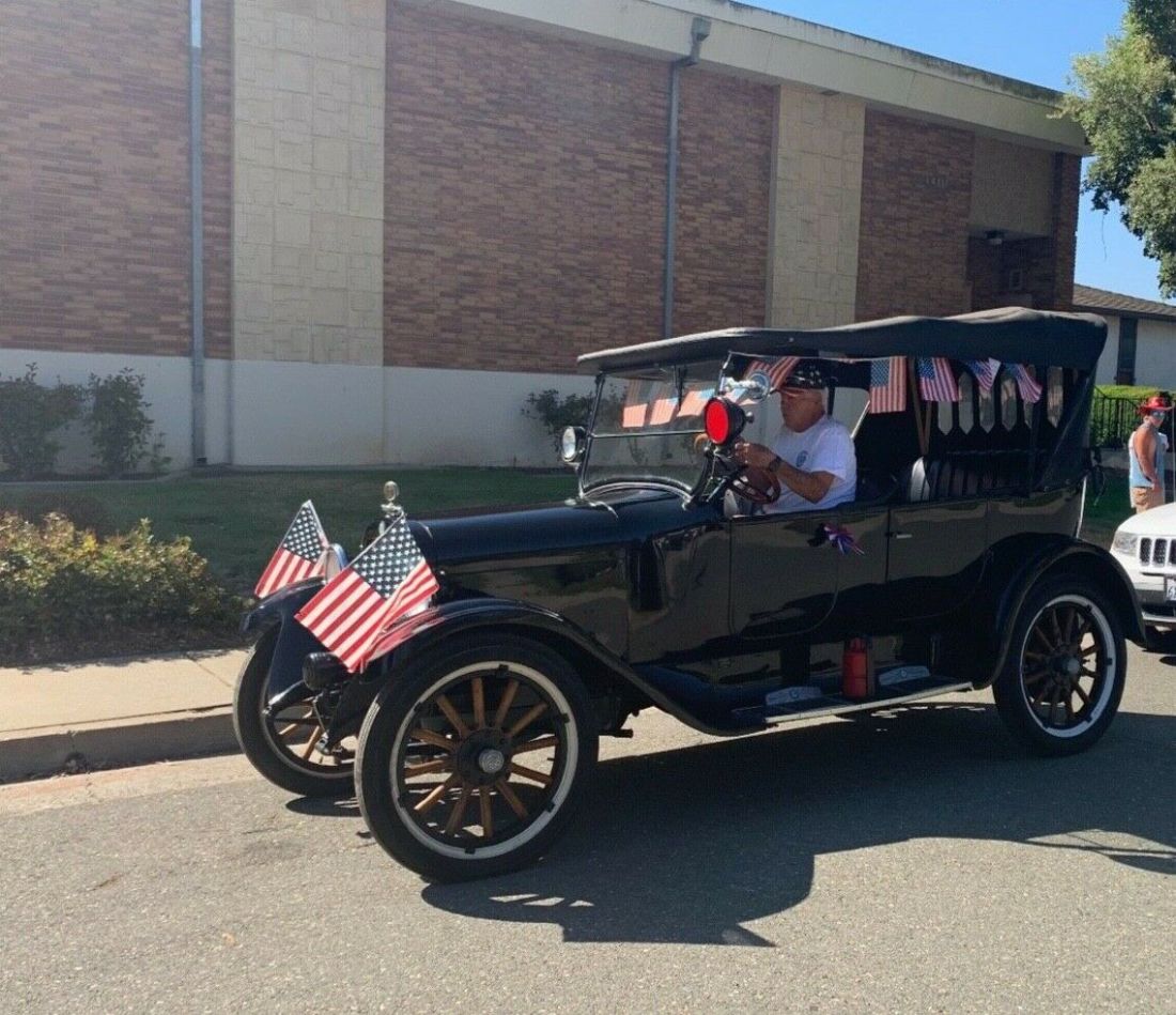 1923 Dodge Brothers Fire Chief's 4-door Touring Car, Antique, Convertible 1923 Dodge Touring Car