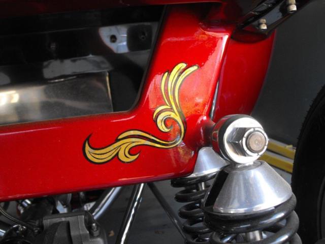 1923 Ford Model T maroon wine button tuft mohair - photo 3