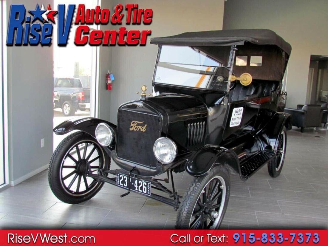 1923 Ford Model T Touring 0 Black Antique Select Manual 1923 Ford Model T Touring
