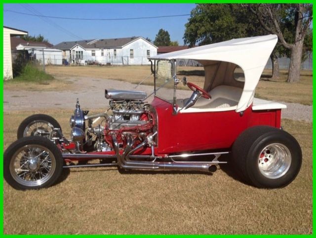 1923 Ford T Bucket Convertible, 350 V8, 3-Speed Automatic Transmission, RWD 1923 Ford Model T Bucket Runabout Resto-Mod
