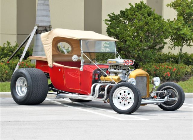 1923 FORD T BUCKET HOTROD 600HP!!!! 406CI STROKER WHEELIE BARS SHOW WINNER 1923 Ford TBUCKET