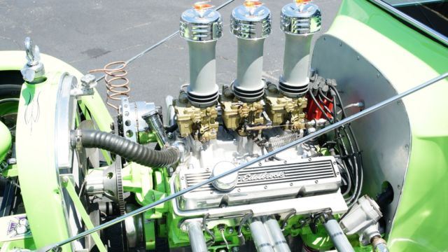 1923 Ford T-Bucket Neon Green - photo 12