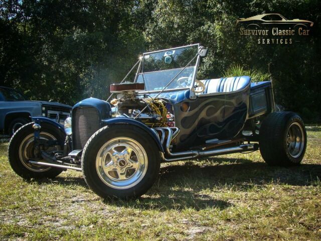 1923 Ford T Bucket Roadster 0 Miles Blue (Dark) Convertible 3 Speed Automatic 1923 Ford Other Roadster