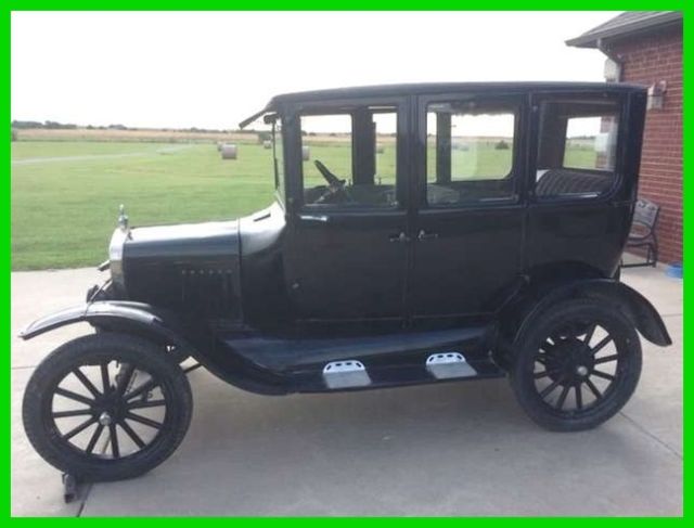 1924 Ford Model T Sedan 4 Cylinder Gasoline 2-Spd Manual Engine Runs Well KANSAS 1924 Ford Model T Sedan