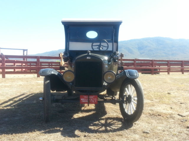 1924 Ford Model TT Truck, C - Cab, Electric Start, Factory Script Flatbed 1924 Ford Model T Model TT