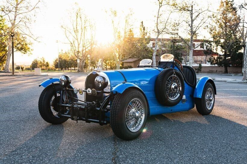 1925 Bugatti Type 35 Awesome driver, restored. 1968 Bugatti 1925 T-35 Replica Grand Prix Oldtimer