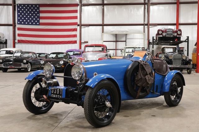 1925 Bugatti Type 35A Roadster 12 Miles French Racing Blue Roadster 4cyl 4-Spee 1925 Bugatti Type 35A Roadster --