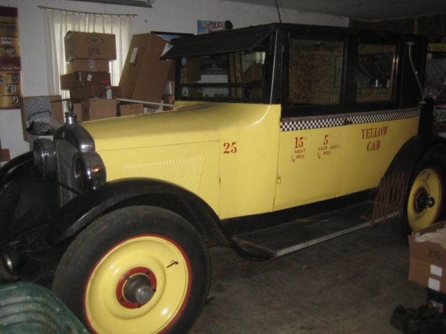 1925 HUPMOBILE TAXI 1925 Other Makes R