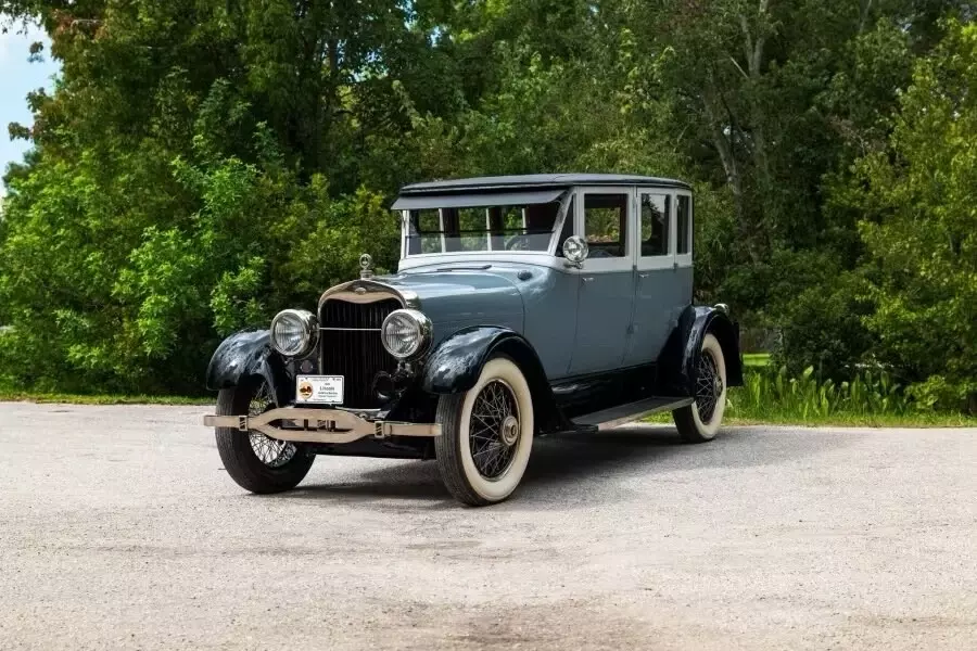 1925 Lincoln Model L Coupe Blue 1925 Lincoln Model L Three-Window Four-Door “Berline” by Judkins