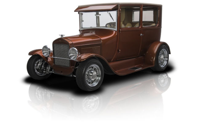 1926 Ford Model T 7110 Miles Root Beer Sedan 302 V8 3 Speed Automatic 1926 Ford Model T --