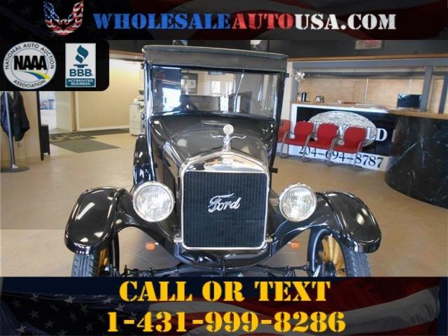 1926 Ford Model T Doctors coupe. Museum piece! 1926 Ford Model T Doctors coupe