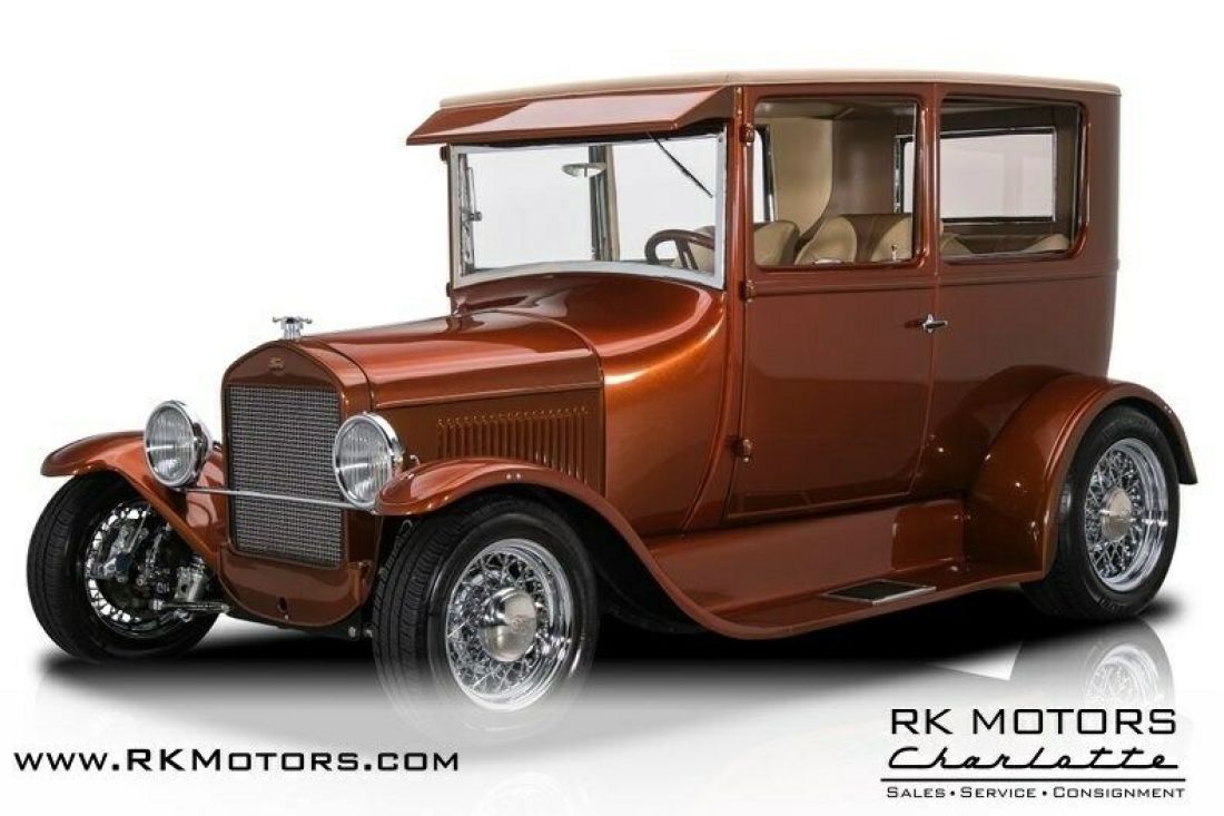 1926 Ford Model T Root Beer Sedan 302 V8 3 Speed Automatic 1926 Ford Model T