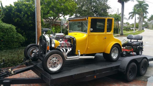 1926 FORD TALL T 454 BIG BLOCK V8 MOTOR ALL STEEL CAR 350 TRANI RUNS PERFECT 1926 Ford Model T