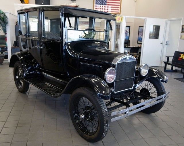 1926 Model T Fordor Sedan Professional Restoration - From Private Collection #1 1926 Ford Model T Fordor Sedan