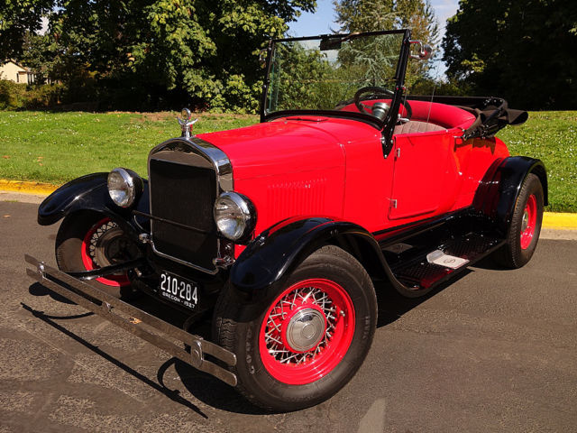 1927 *ALL STEEL* Ford 2 Door Roadster 327 V8 Powerglide Auto w/ Pwr Disc Brakes 1927 Ford Other