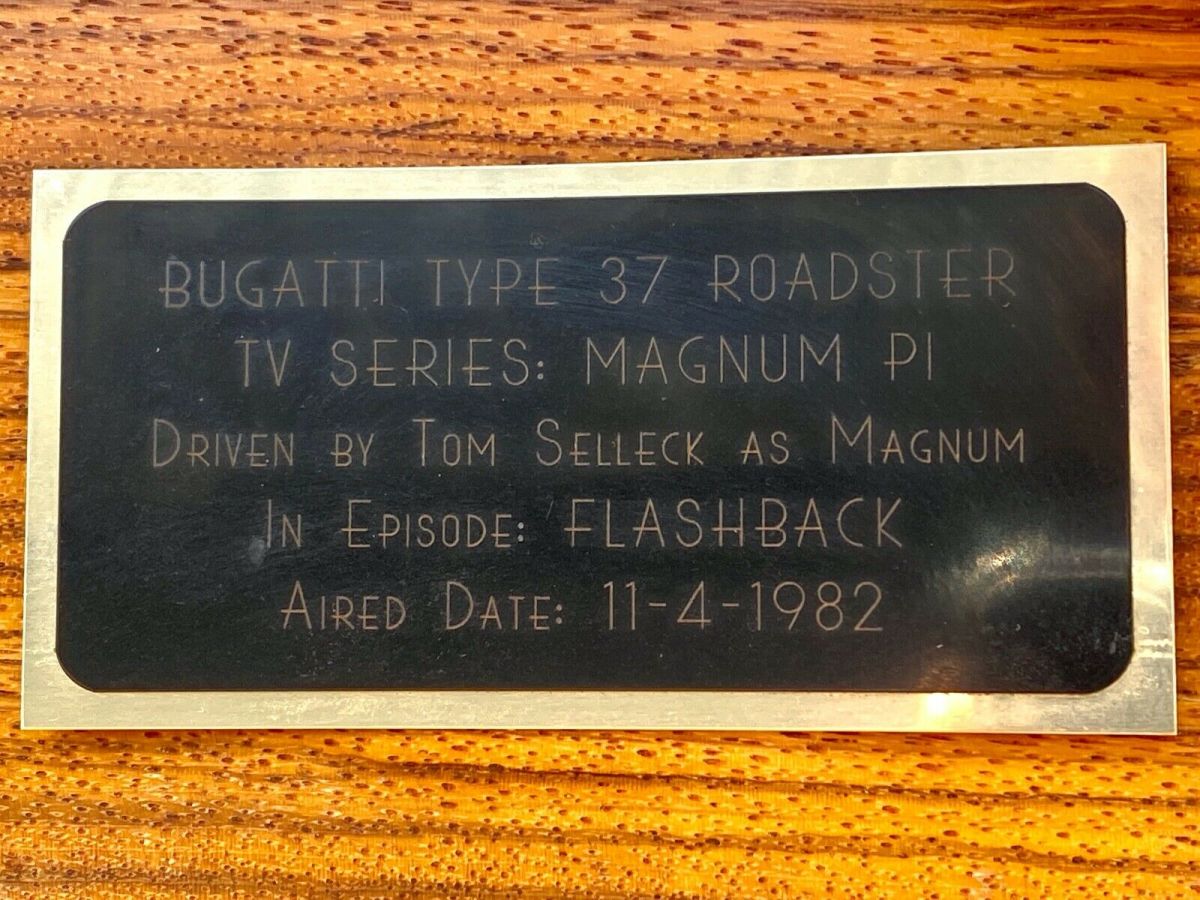 1927 Bugatti Type 37 TV Series - Magnum, P.I. - photo 11