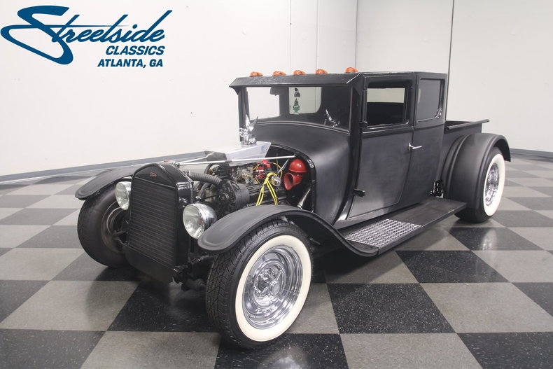 1927 Ford Model T Rat Rod 0 Flat Black Pickup Truck 350 V8 Automatic 1927 Ford Model T Rat Rod
