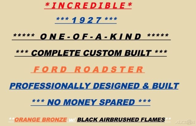 1927 Ford Model T Modified / Zipper Motors / 70K Invested - photo 3