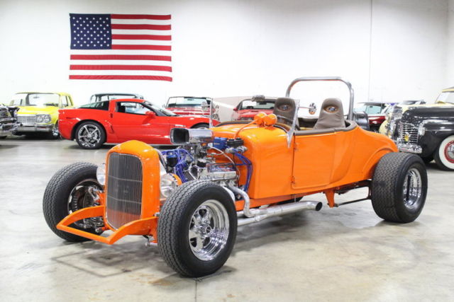 1927 Ford Roadster 3894 Miles Orange Convertible 351 Cleveland V8 C4 Automatic 1927 Ford Other --