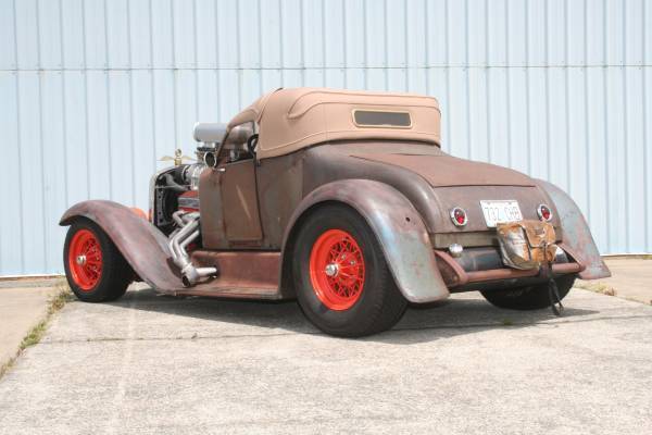 1927 Ford Roadster Custom w/1930 Fenders Centerfold Magazine Rod Liqidation 1927 Ford Model T
