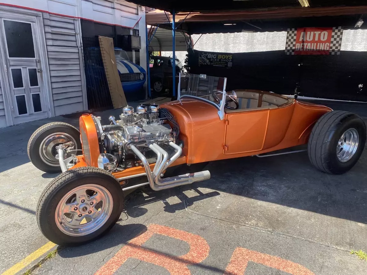 1927 FORD ROADSTER HOT ROD CUSTOM PAINT JOB CALL 954 937 8271 NO RESERVE 1927 Ford Roadster
