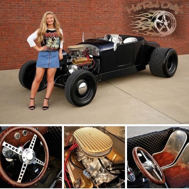1927 Ford Model T Hot Rod Street Rat Rod Chevy Coupe Sedan Roadster - photo 4