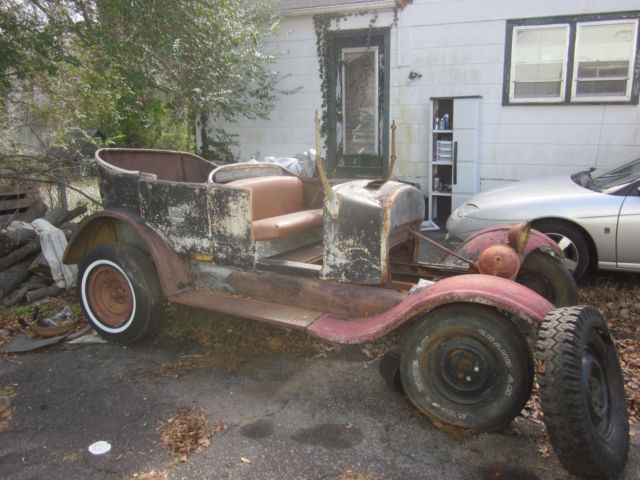 1927 Ford Touring 1926 hot rat rod roadster project body 1932 jalopy convertible 1927 Ford Model T touring