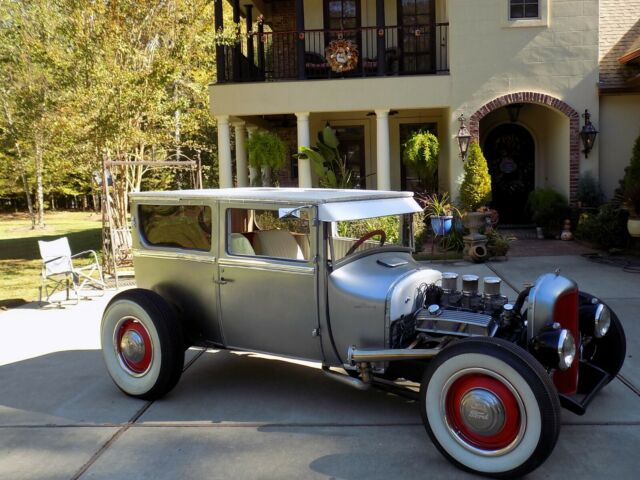 1927 MODEL T SET ON A MODEL A FRAME <>CUSTOM HOT ROD/RAT ROD <>350 SBC/AUT0MATIC 1927 Ford Model A KUSTOM