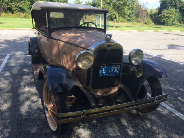 1928 1929 1930 1931 Ford Model A Phaeton 1930 Ford Model A Phaeton