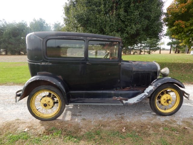 1928 AR Model A Tudor Sedan 1928 Ford Model A