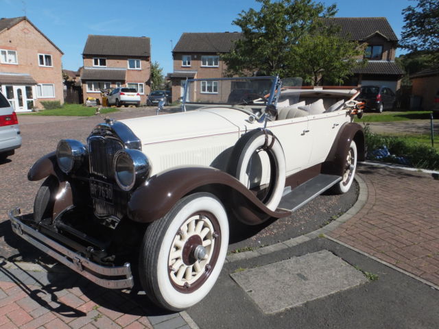 1928 Buick MODEL 28-55 DELUXE SPORT open TOURING  twin sidemounts. - photo 2